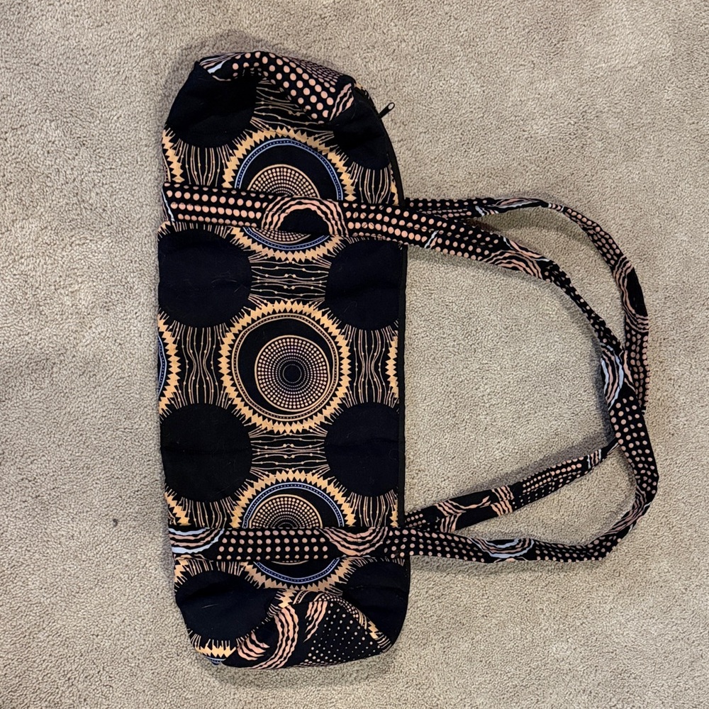 Stylish Black and Tan Women's Bag
